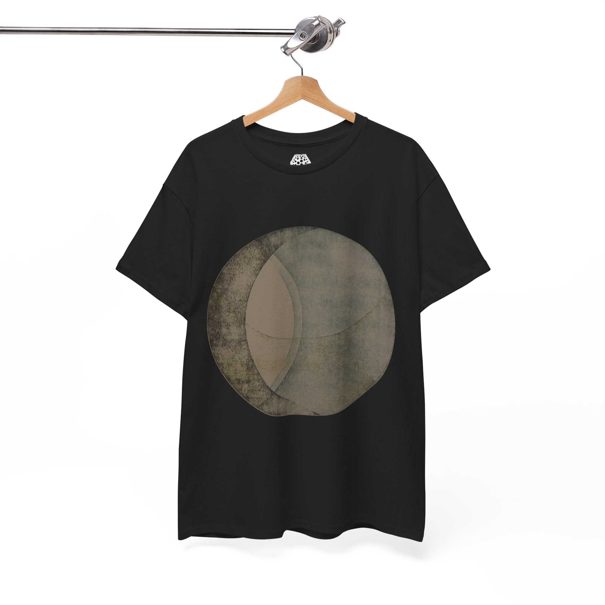 Moon Phase Circle Tee — Vintage Lunar Eclipse Graphic T-Shirt
