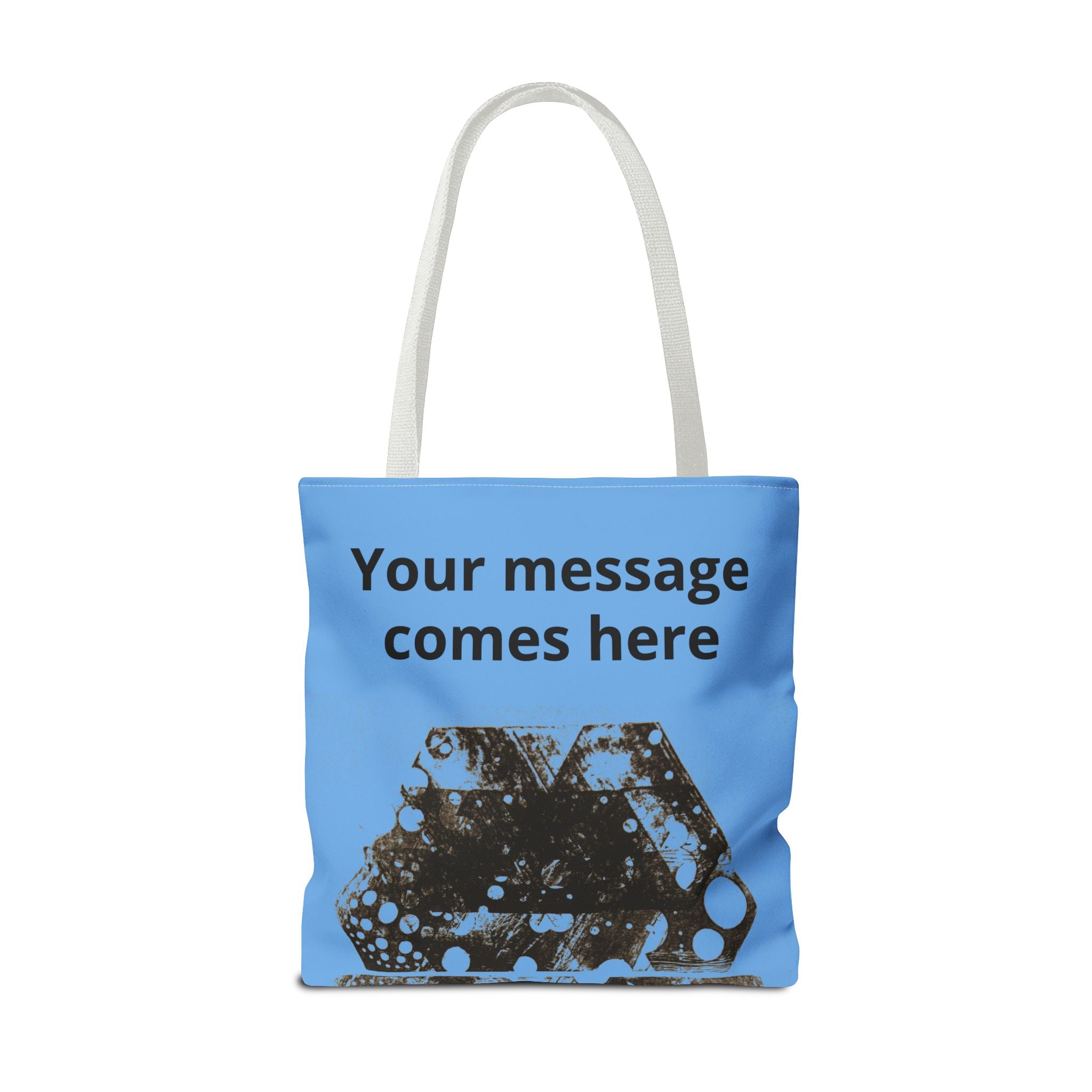 Custom 'Print It Your Way' Graphic Tote Bag — Personalized Reusable Shopper