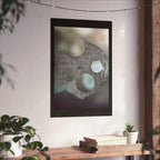 Abstract Geometric Shield Poster | Matte Vertical Poster