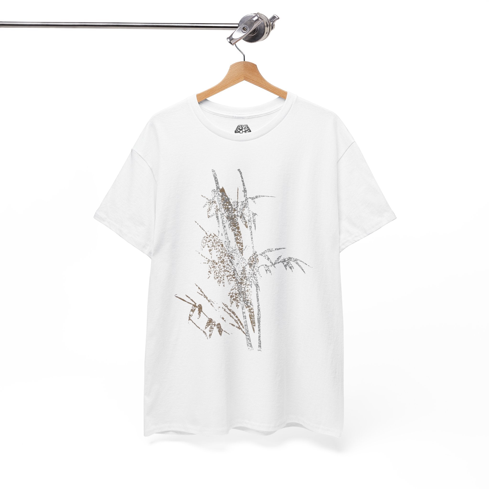 Botanical Meadow Tee — Minimal Wildflower Graphic T-Shirt