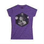 Women's Tee — Abstract Cosmic Hex Graphic