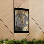 Abstract Earthtone Hexagon Poster Matte Vertical Poster | Geometric Wall Art