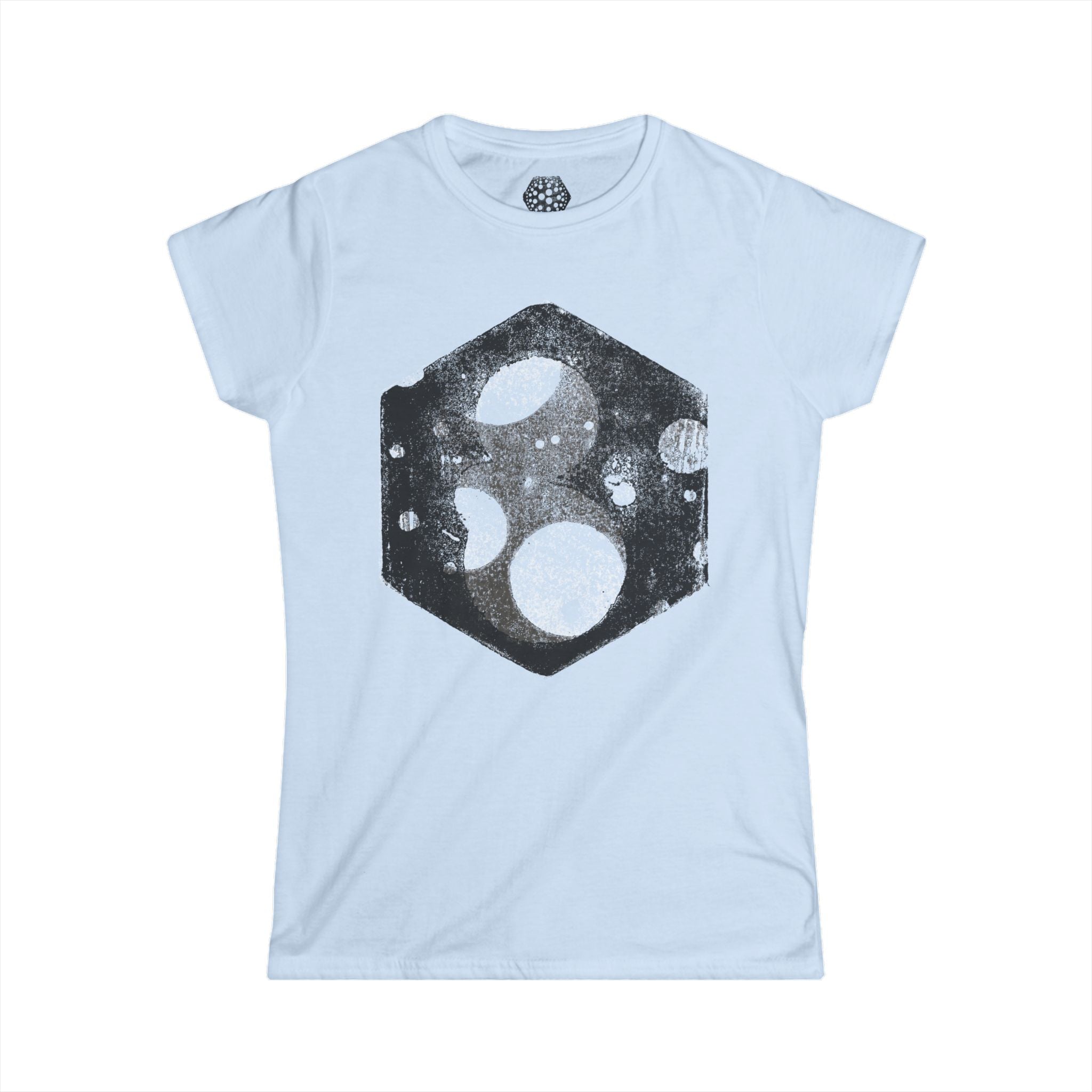 Damesshirt — Hex Dice Maanfasen-afbeelding 