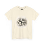 Hex Moon Graphic Tee Design Hex27 — Distressed Space Cheese Vintage Astronomy T-Shirt