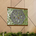 Geometric Hexagon Cutout Art Poster | Matte Horizontal Poster