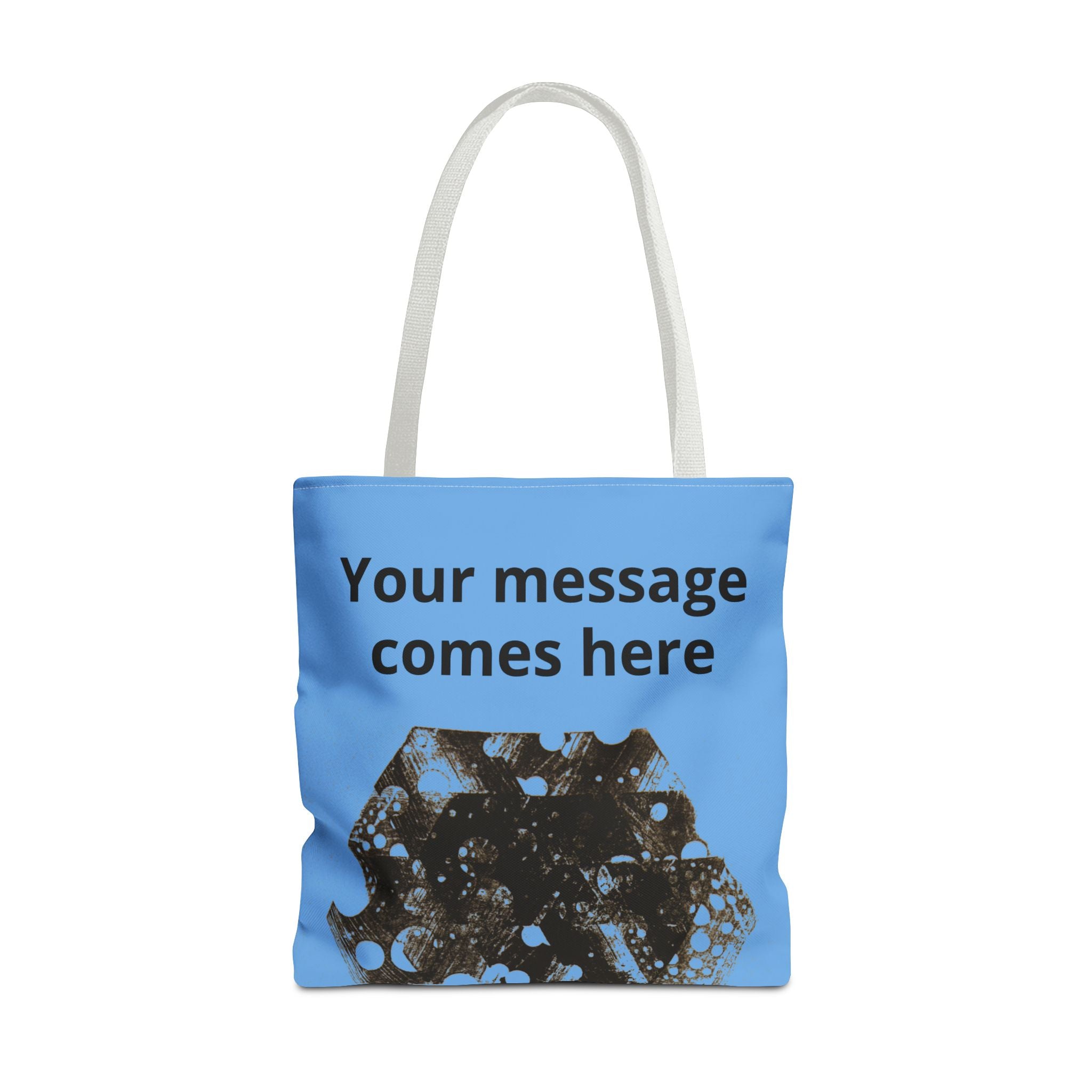 Custom 'Print It Your Way' Graphic Tote Bag — Personalized Reusable Shopper