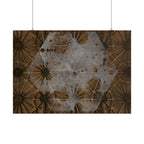 Horizontal Poster — Gothic Ceiling Art Print
