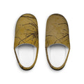 Cozy Golden Splatter Indoor Slippers