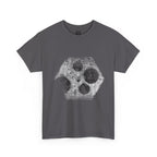 Hex Moon Graphic Tee Design Hex25 — Distressed Space Cheese Vintage Astronomy T-Shirt