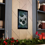 Abstract Celestial Texture Poster — Matte Vertical Wall Art