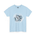 Hex Moon Graphic Tee Design Hex25 — Distressed Space Cheese Vintage Astronomy T-Shirt