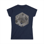 Moon Hex Tee — Vintage Lunar Graphic Women’s T-Shirt