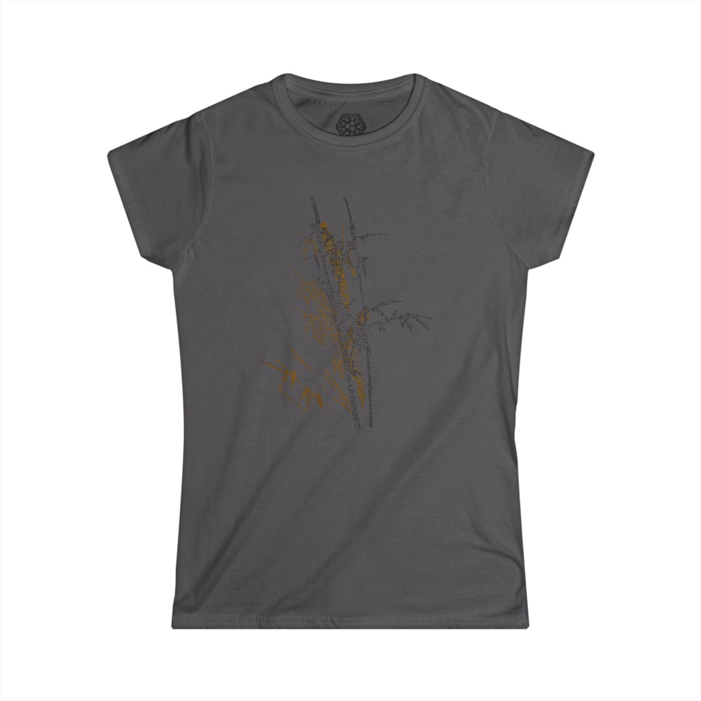 Floral Meadow Tee — Delicate Dried Grasses Women's T‑Shirt