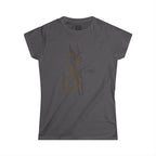 Floral Meadow Tee — Delicate Dried Grasses Women's T‑Shirt