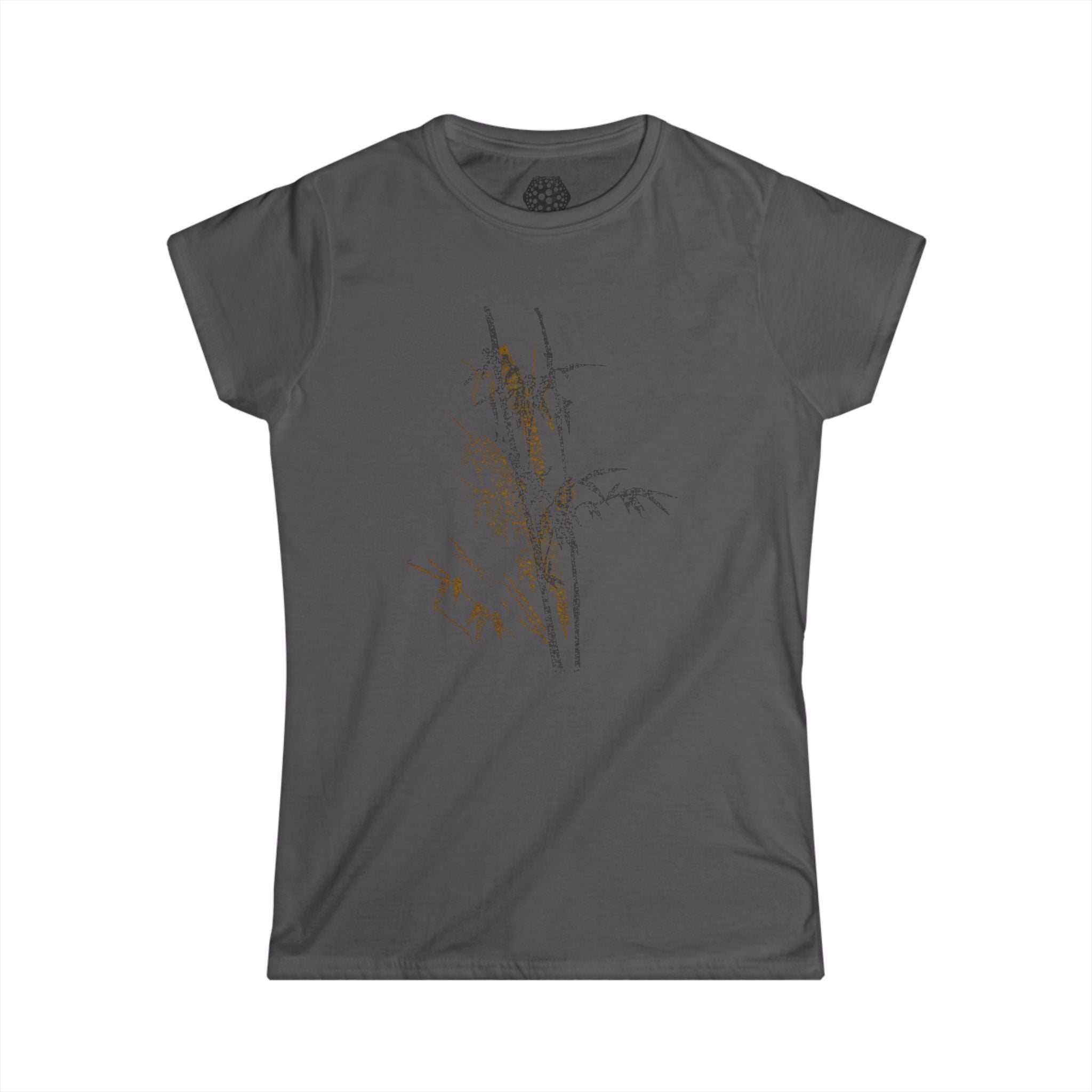 Floral Meadow Tee — Delicate Dried Grasses Women's T‑Shirt