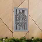 Rustic Honeycomb Poster Matte Vertical Poster | Hexagon Wall Art, Barn Wood Texture