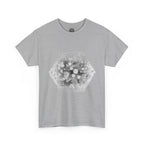 Hex Moon Graphic Tee Design Hex33 — Distressed Space Cheese Vintage Astronomy T-Shirt