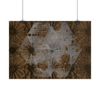 Horizontal Poster — Gothic Ceiling Art Print