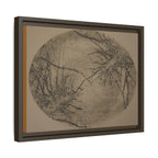 Abstract Botanical Matte Canvas Framed Wall Art - no 36