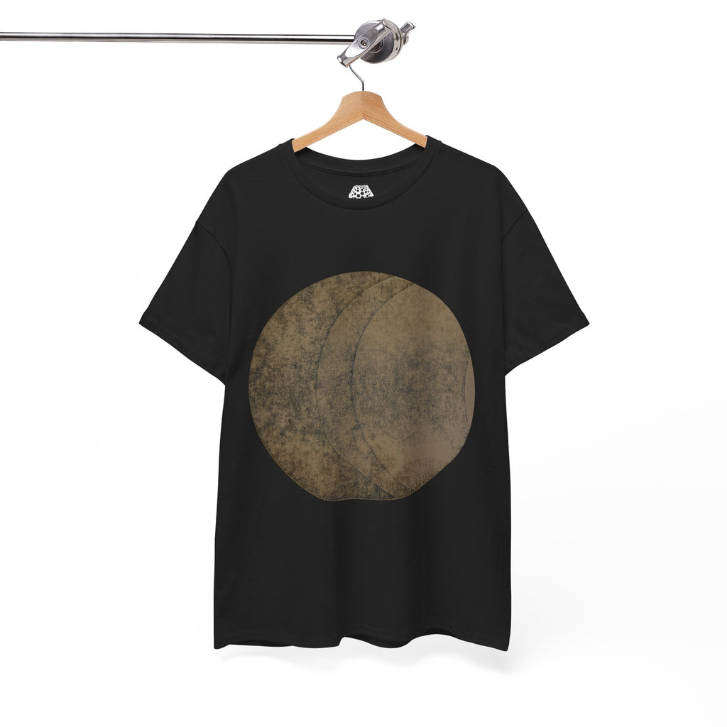 Vintage Moon Graphic Tee – Distressed Celestial Shirt