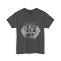 Hex Moon Graphic Tee — Distressed Space Cheese Vintage Astronomy T-Shirt