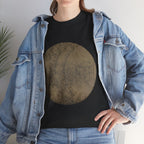 Vintage Moon Graphic Tee – Distressed Celestial Shirt