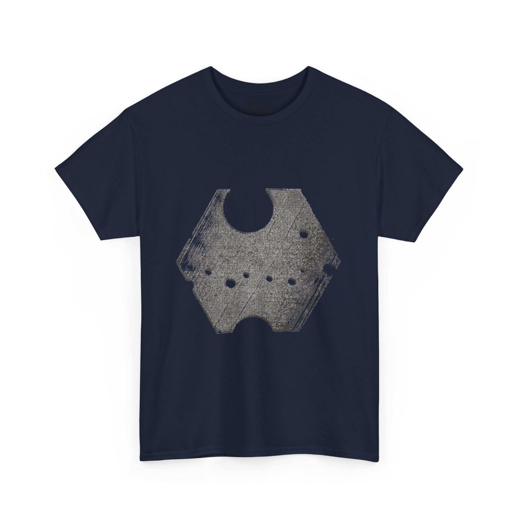 Hexagon Circles Graphic Tee — Digital Manual Print Art
