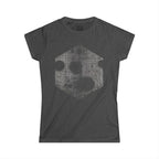 Women's T-Shirt — Distressed Hexagon Cheese Graphic Tee