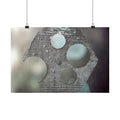 Abstract Geometric Texture Poster Matte Horizontal Poster | Modern Wall Art