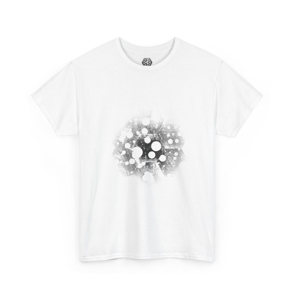 Hex Moon Graphic Tee Design Hex29 — Distressed Space Cheese Vintage Astronomy T-Shirt