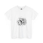 Hex Moon Graphic Tee Design Hex29 — Distressed Space Cheese Vintage Astronomy T-Shirt