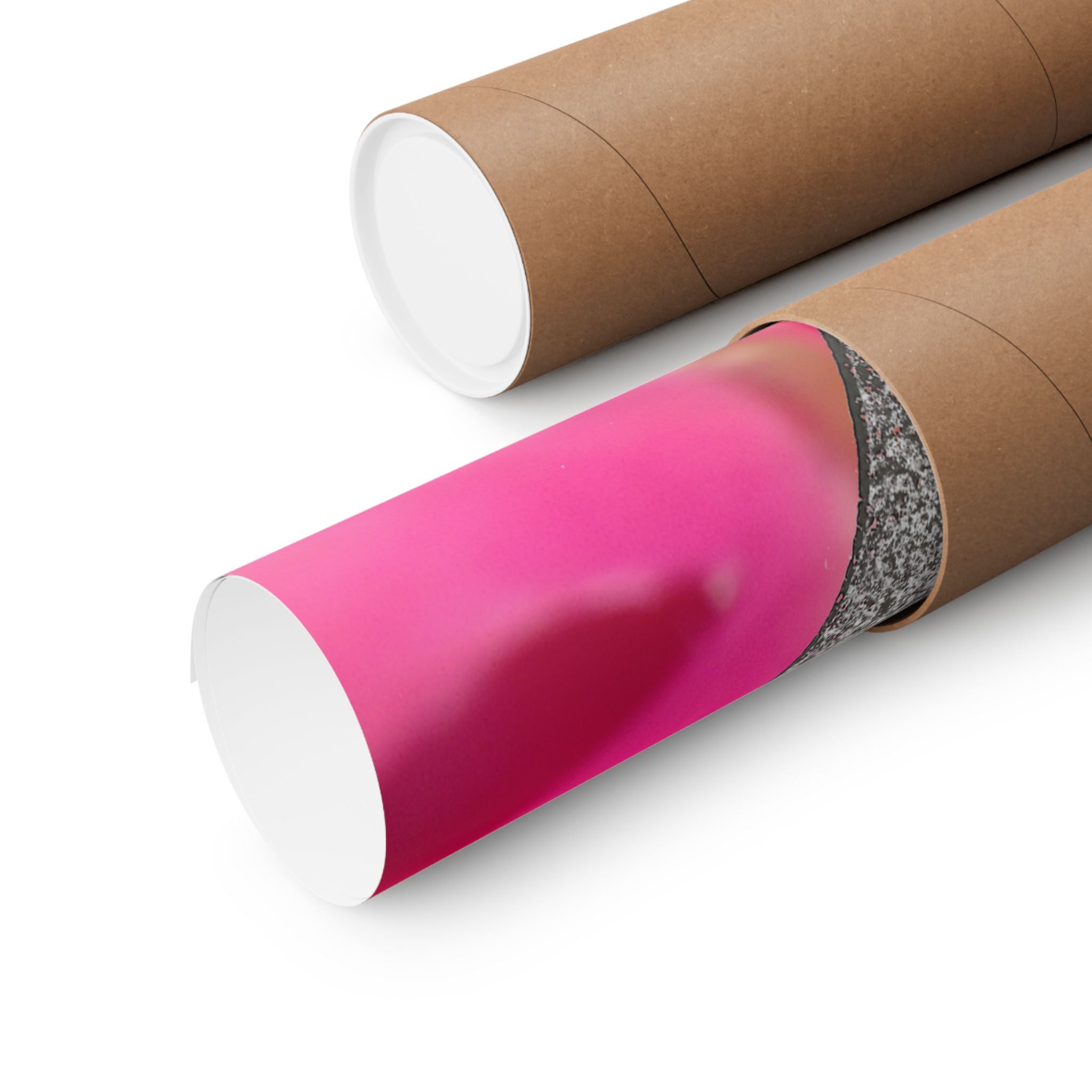 Hexagon Metal Texture Poster | Matte Horizontal Wall Art, Abstract Floral Background