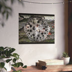 Dandelion Seed Macro Poster — Matte Horizontal Nature Wall Art
