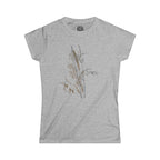 Floral Meadow Tee — Delicate Dried Grasses Women's T‑Shirt