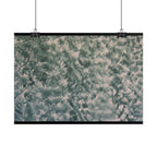 Abstracte groene tie-dye poster 