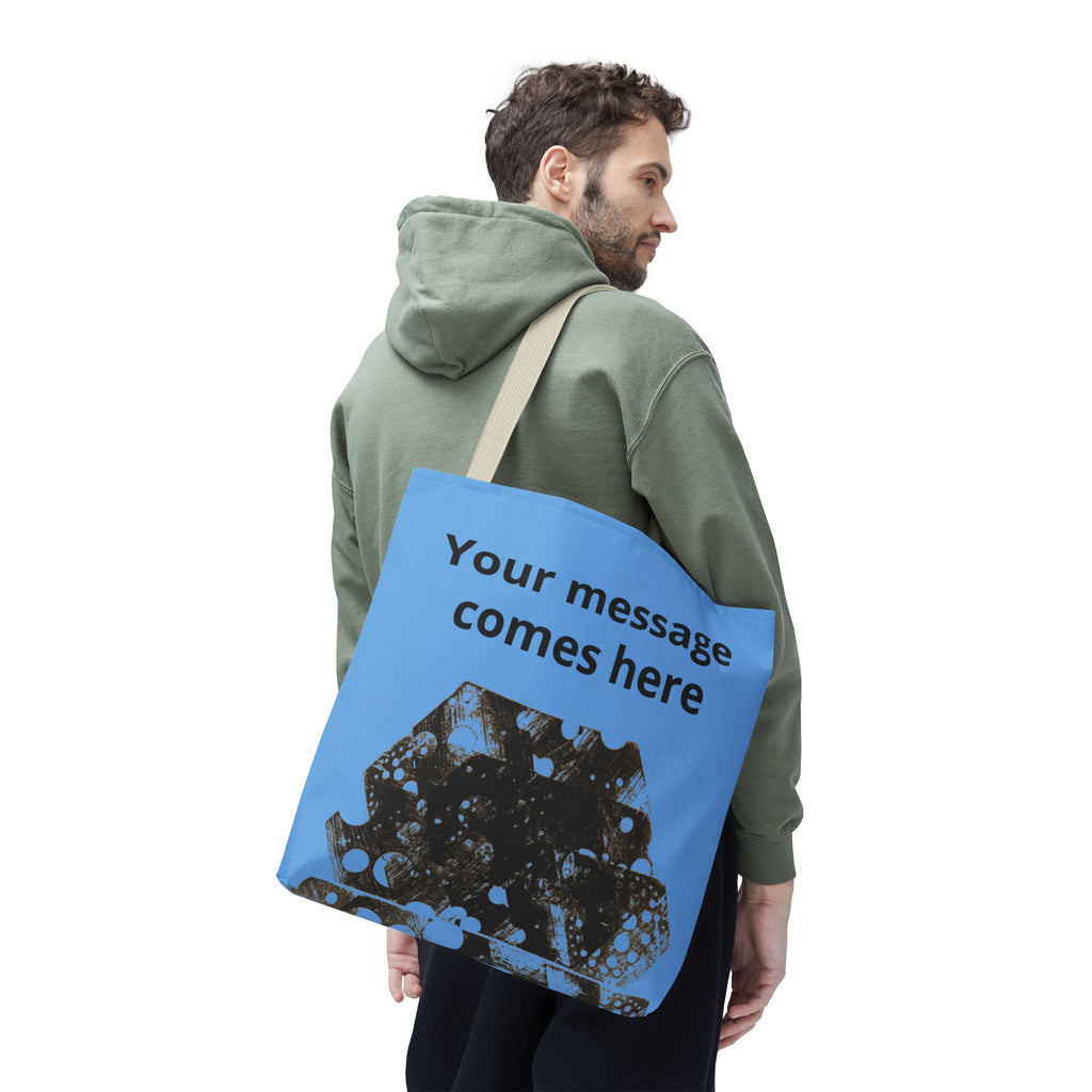 Custom 'Print It Your Way' Graphic Tote Bag — Personalized Reusable Shopper