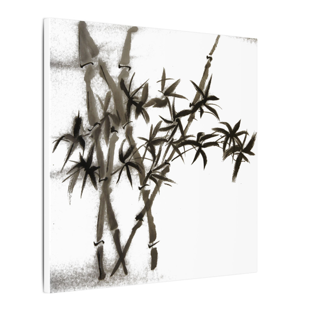 Bamboo Ink Painting Canvas