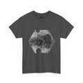 Hex Moon Graphic Tee — Distressed Space Cheese Vintage Astronomy T-Shirt