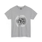 Hex Moon Graphic Tee Design Hex30 — Distressed Space Cheese Vintage Astronomy T-Shirt