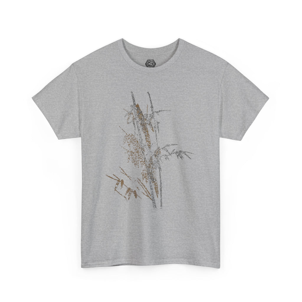 Botanical Meadow Tee — Minimal Wildflower Graphic T-Shirt