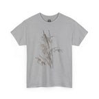 Botanical Meadow Tee — Minimal Wildflower Graphic T-Shirt