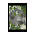 Floral Abstract Matte Poster — Botanical Abstract Art Print (Vertical)