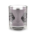 Abstract Geode Glass Mug – Purple Bubble Crystal Design, 10oz