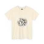Hex Moon Graphic Tee Design Hex25 — Distressed Space Cheese Vintage Astronomy T-Shirt