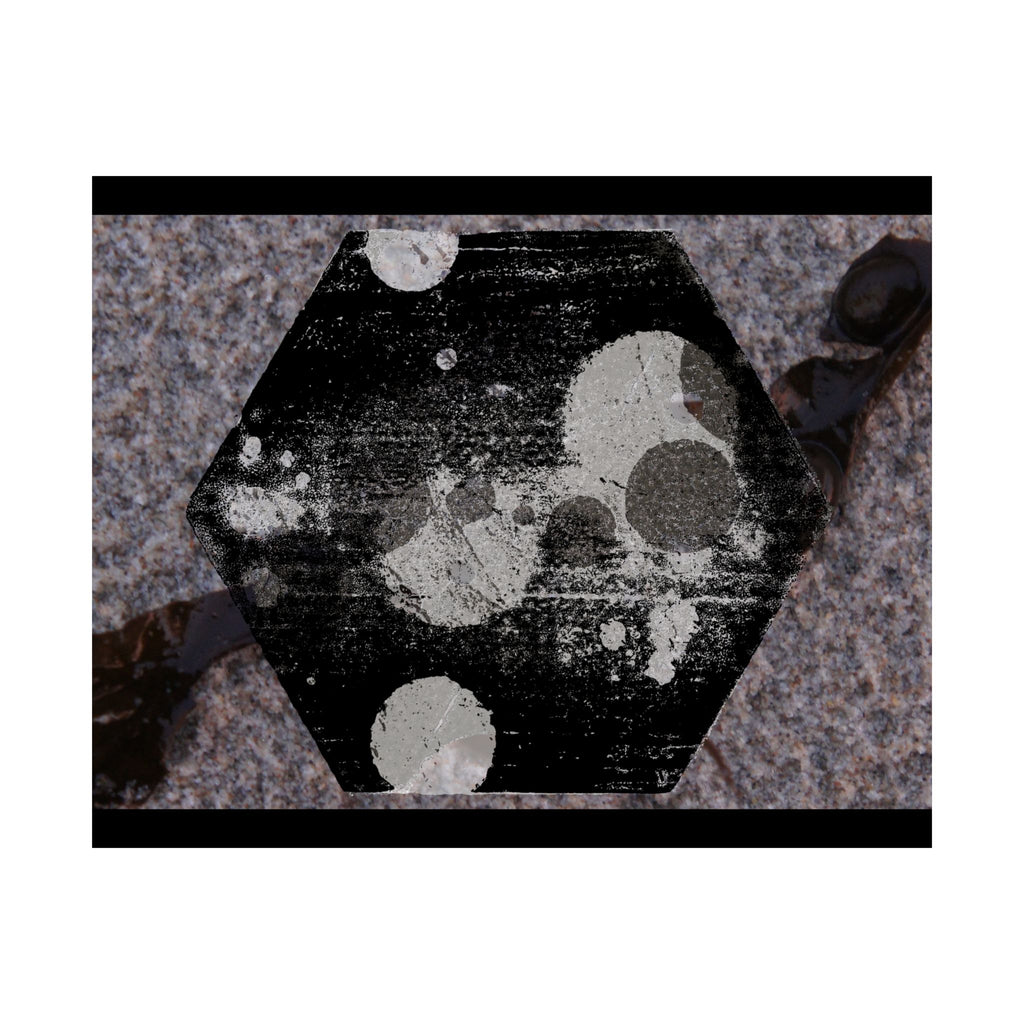 Abstract Geometric Poster — Matte Horizontal Art Print