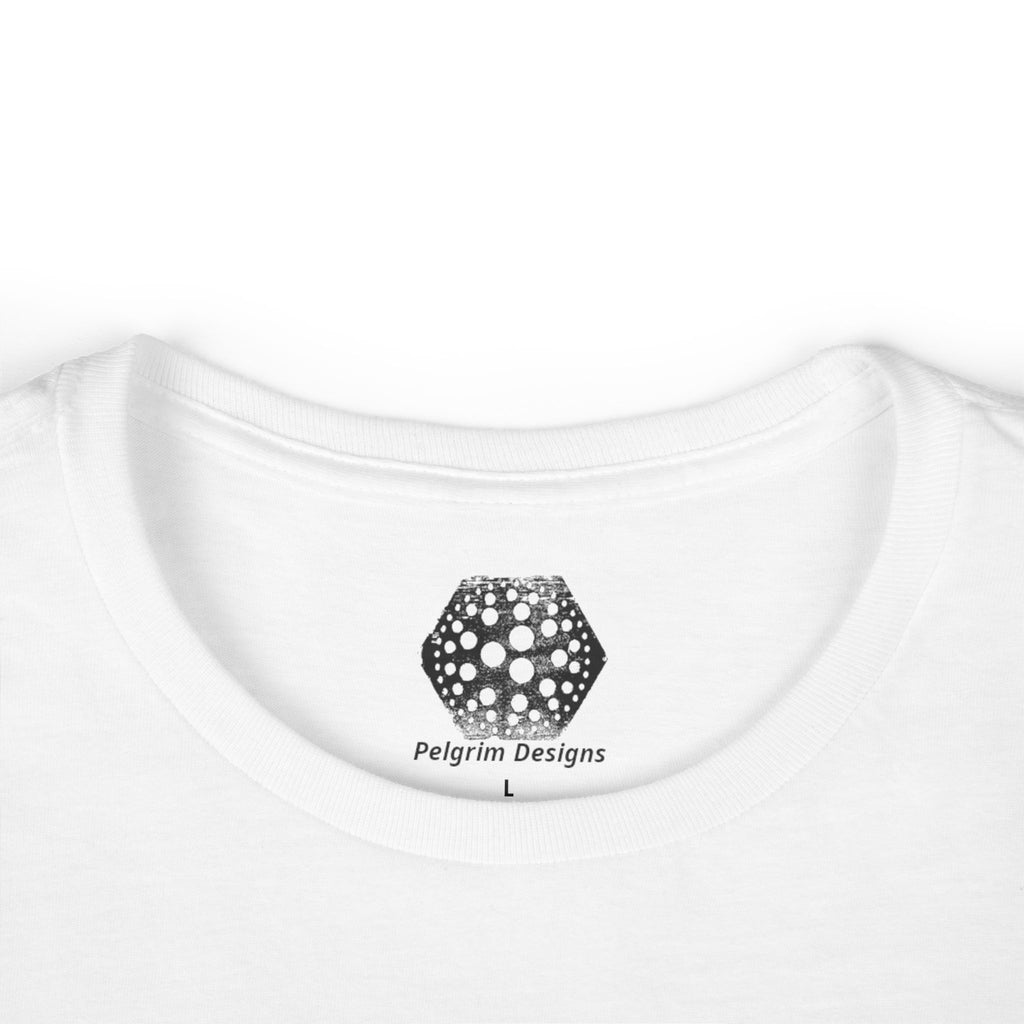 Bamboo Ink Painting Tee — Women's Zen Bamboo Graphic T-Shirt
