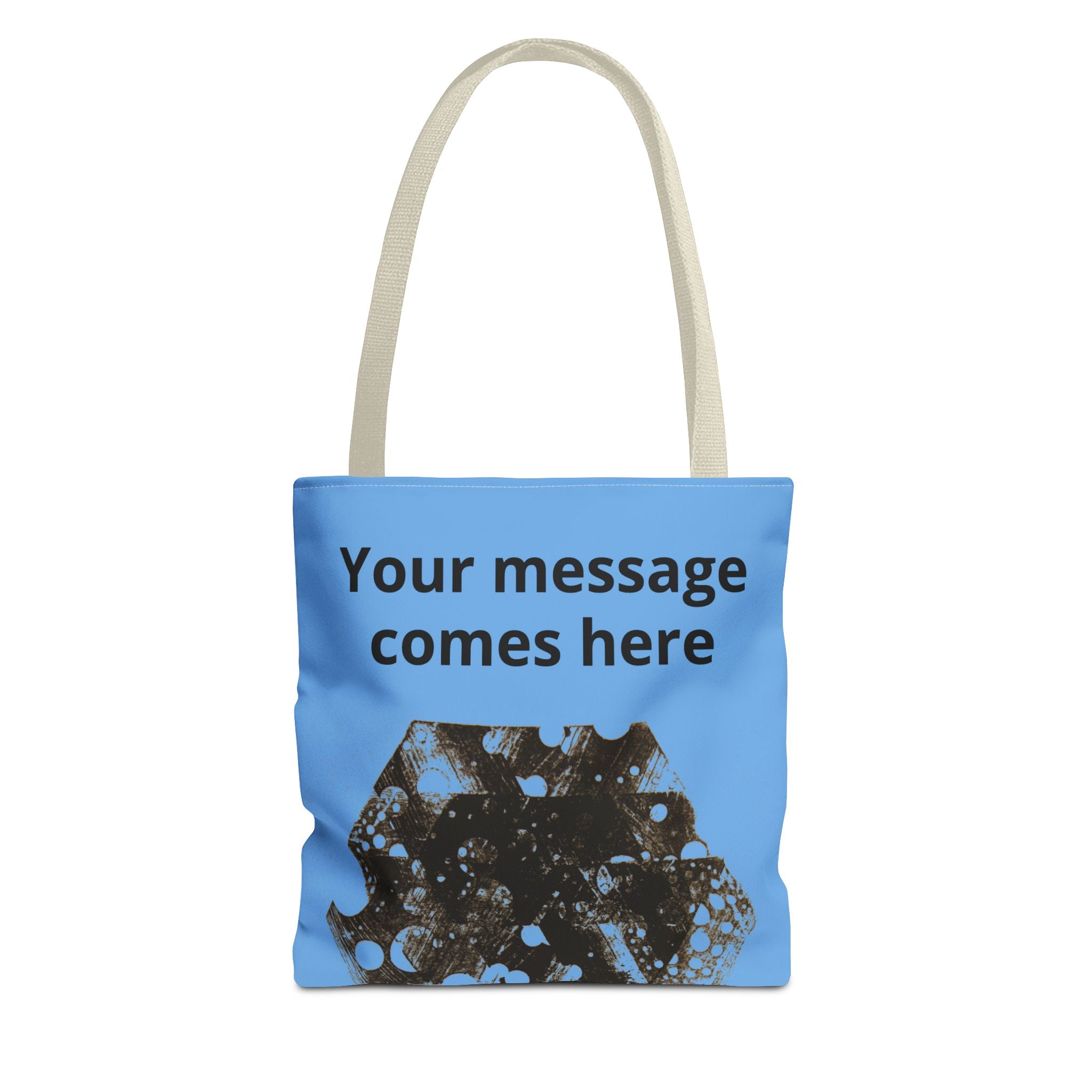 Custom 'Print It Your Way' Graphic Tote Bag — Personalized Reusable Shopper