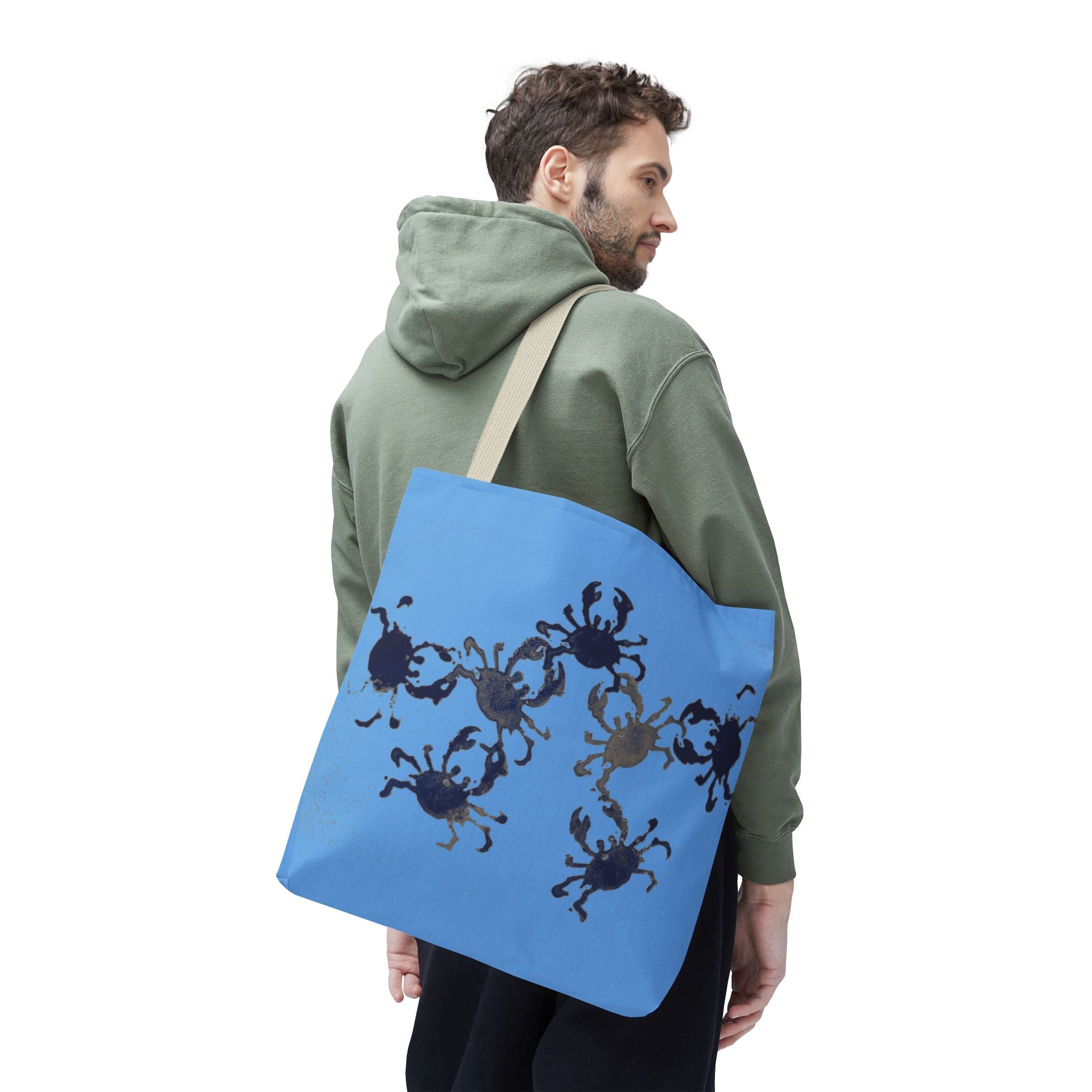 Crab & Shark Coastal Tote