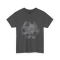 Hex Moon Graphic Tee — Distressed Space Cheese Vintage Astronomy T-Shirt