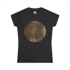 Vintage Moon Graphic Tee — Women's Celestial Shirt